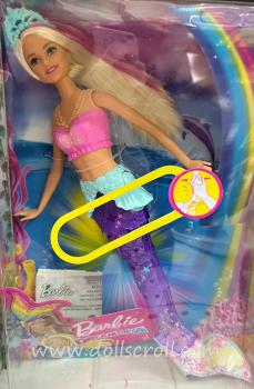 Mattel - Barbie - Dreamtopia - Sparkle Lights Mermaid - Caucasian - кукла